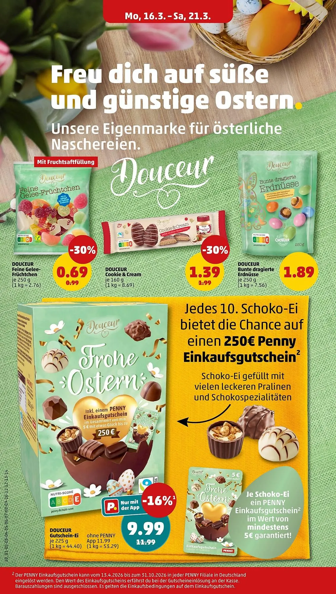 PENNY Prospekt von 16. März bis 21. März 2026 - Prospekt seite 16