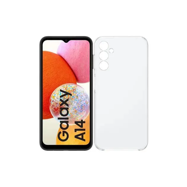 Samsung Galaxy A14 4G 128GB + Clear case Bundel Zwart