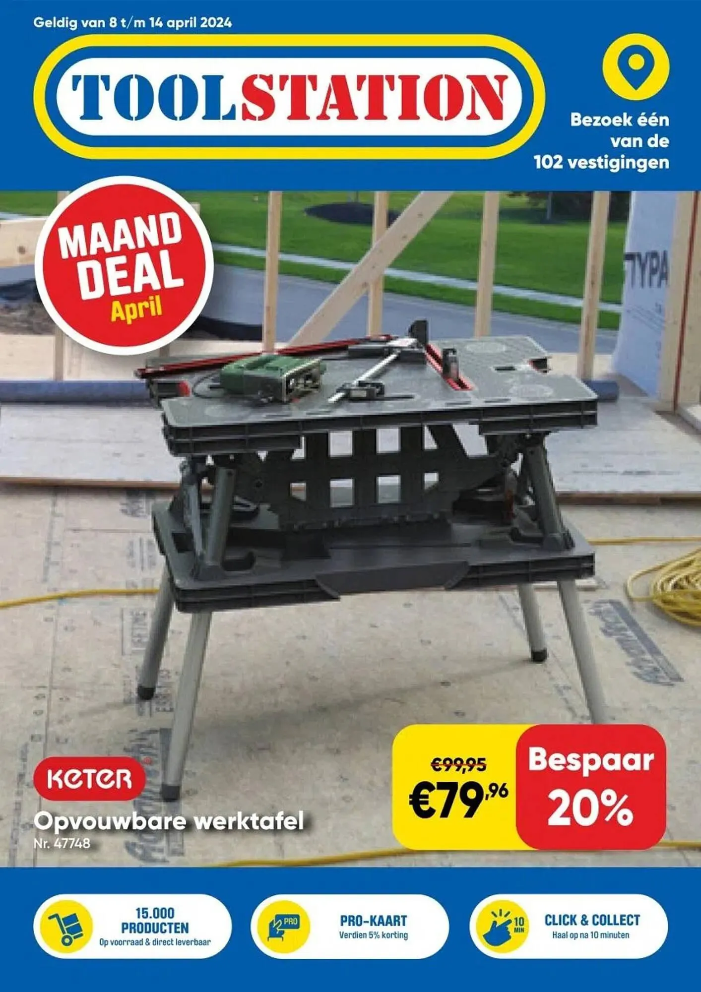 Toolstation folder van 8 april tot 14 april 2024 - Folder pagina