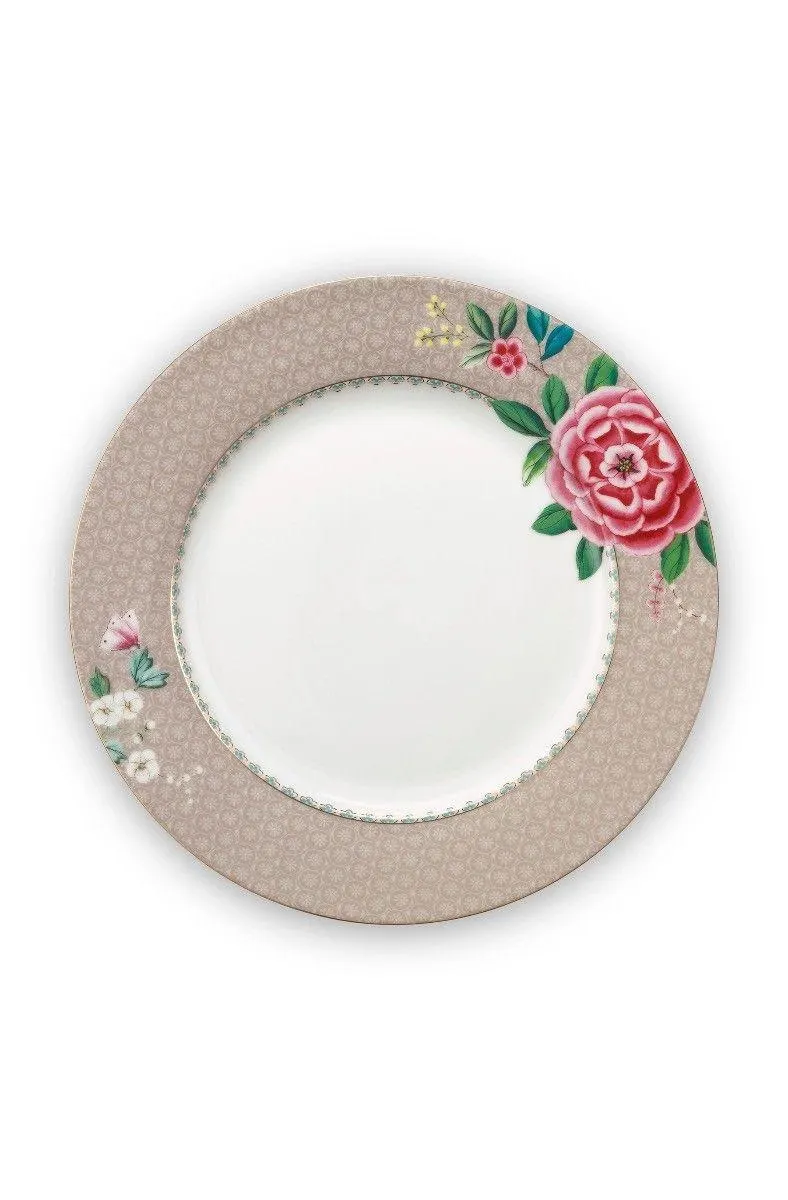 Blushing Birds Dinerbord Khaki 26.5 cm