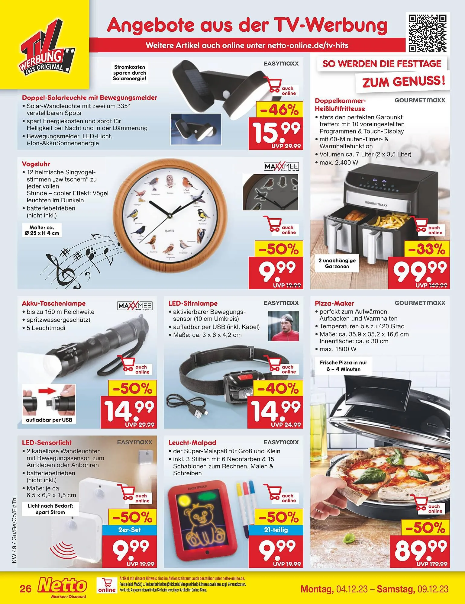 Netto Marken-Discount DE folder van 4 december tot 9 december 2023 - Folder pagina 28