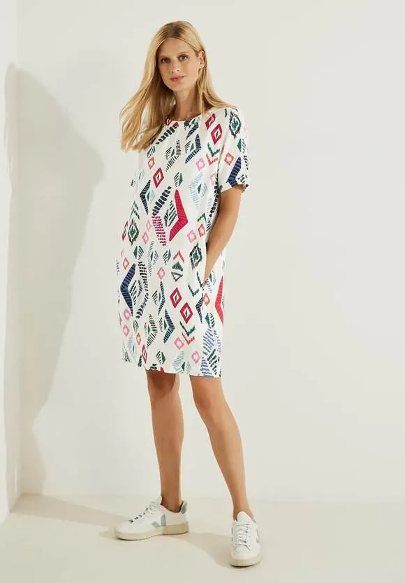Jurk met allover print