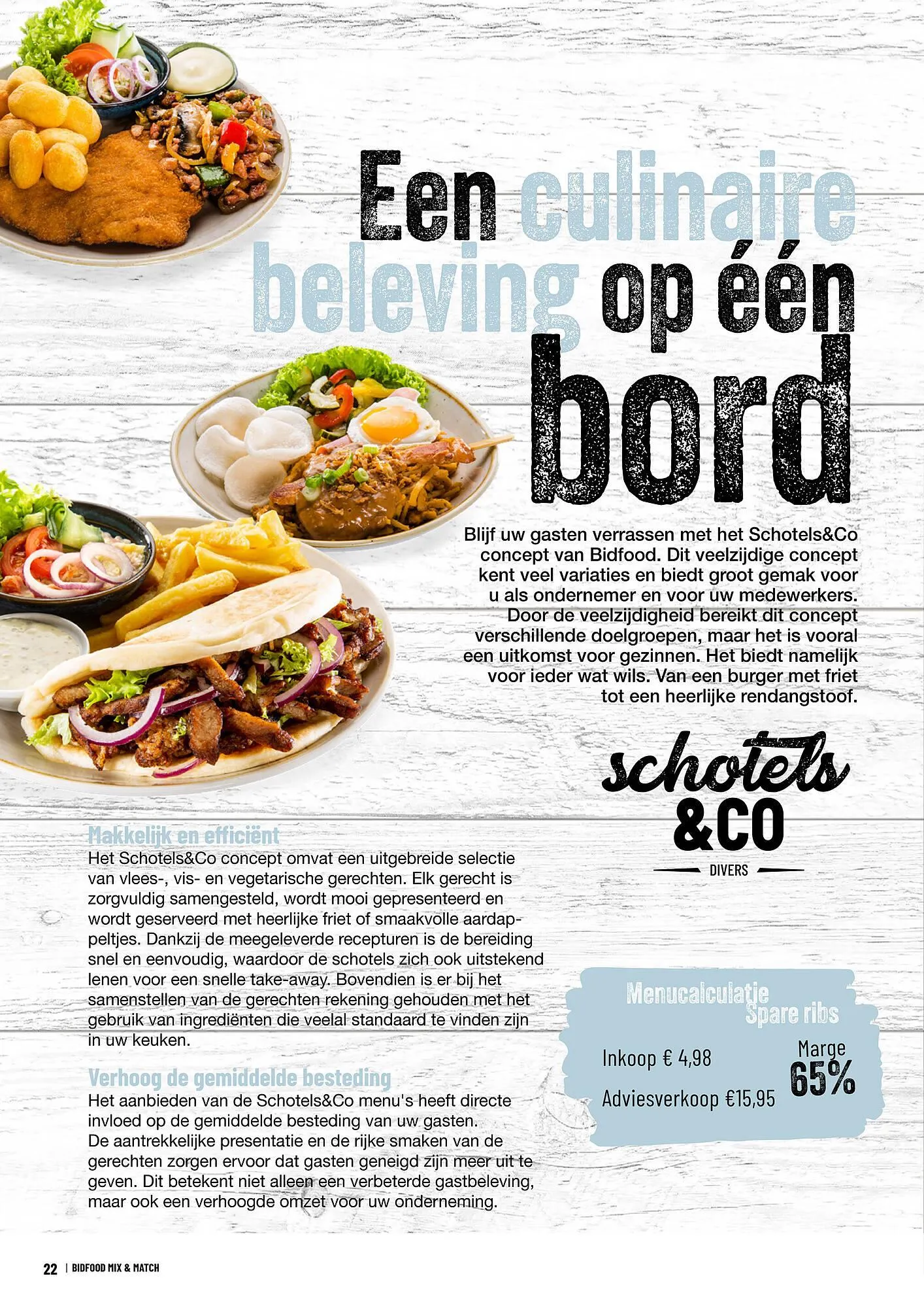 Bidfood folder van 3 januari tot 31 januari 2025 - Folder pagina 22