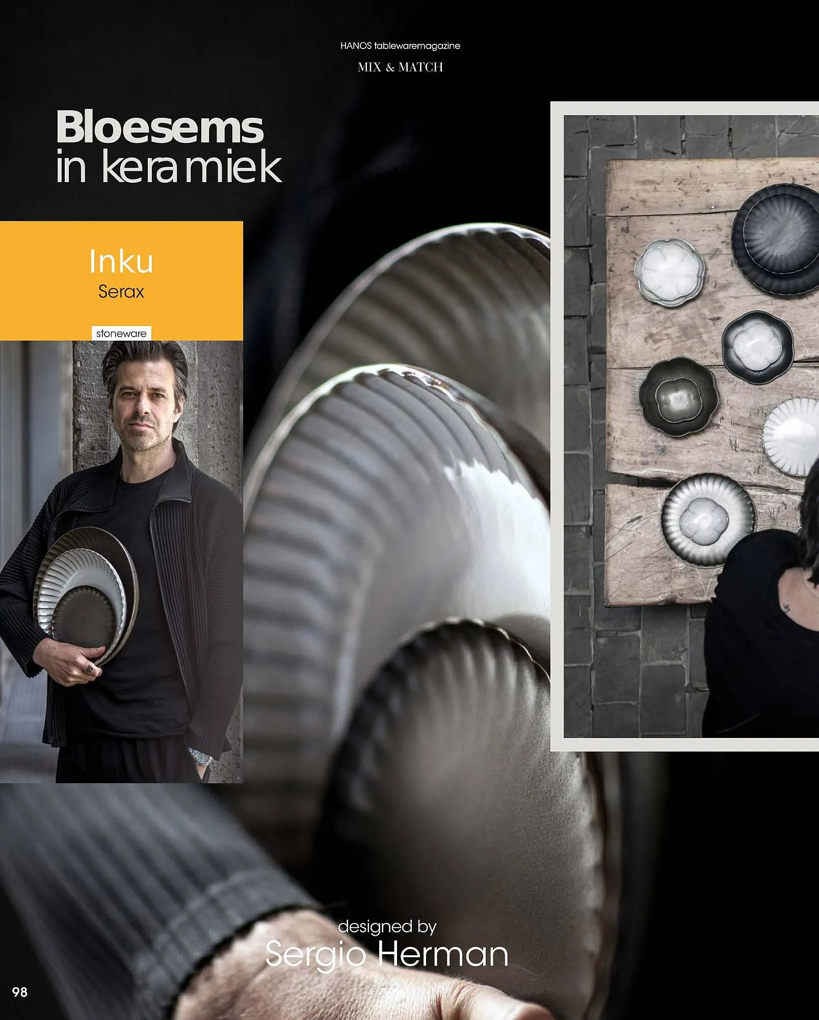 HANOS Tableware Magazine 2023-2024 van 1 januari tot 30 april 2024 - Folder pagina 98