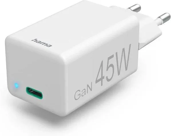 Hama mini-oplader USB-C met Quick Charge 45W