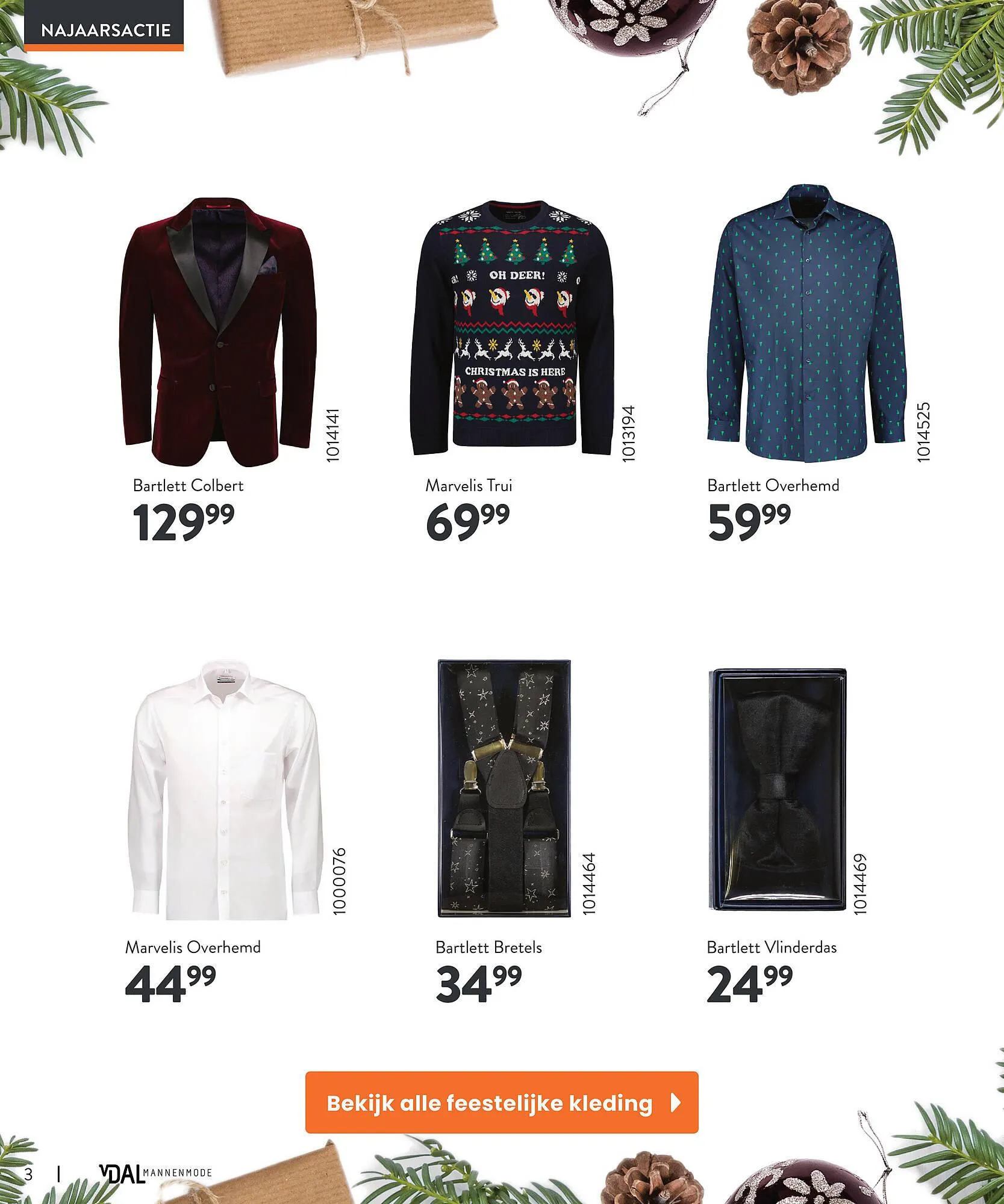 Van Dal Mannenmode folder van 23 november tot 26 december 2023 - Folder pagina 3