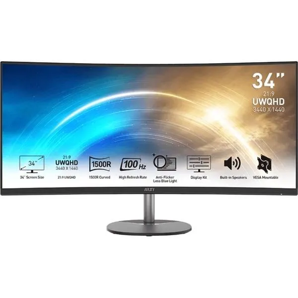 PRO MP341CQ 34" Curved UltraWide monitor
