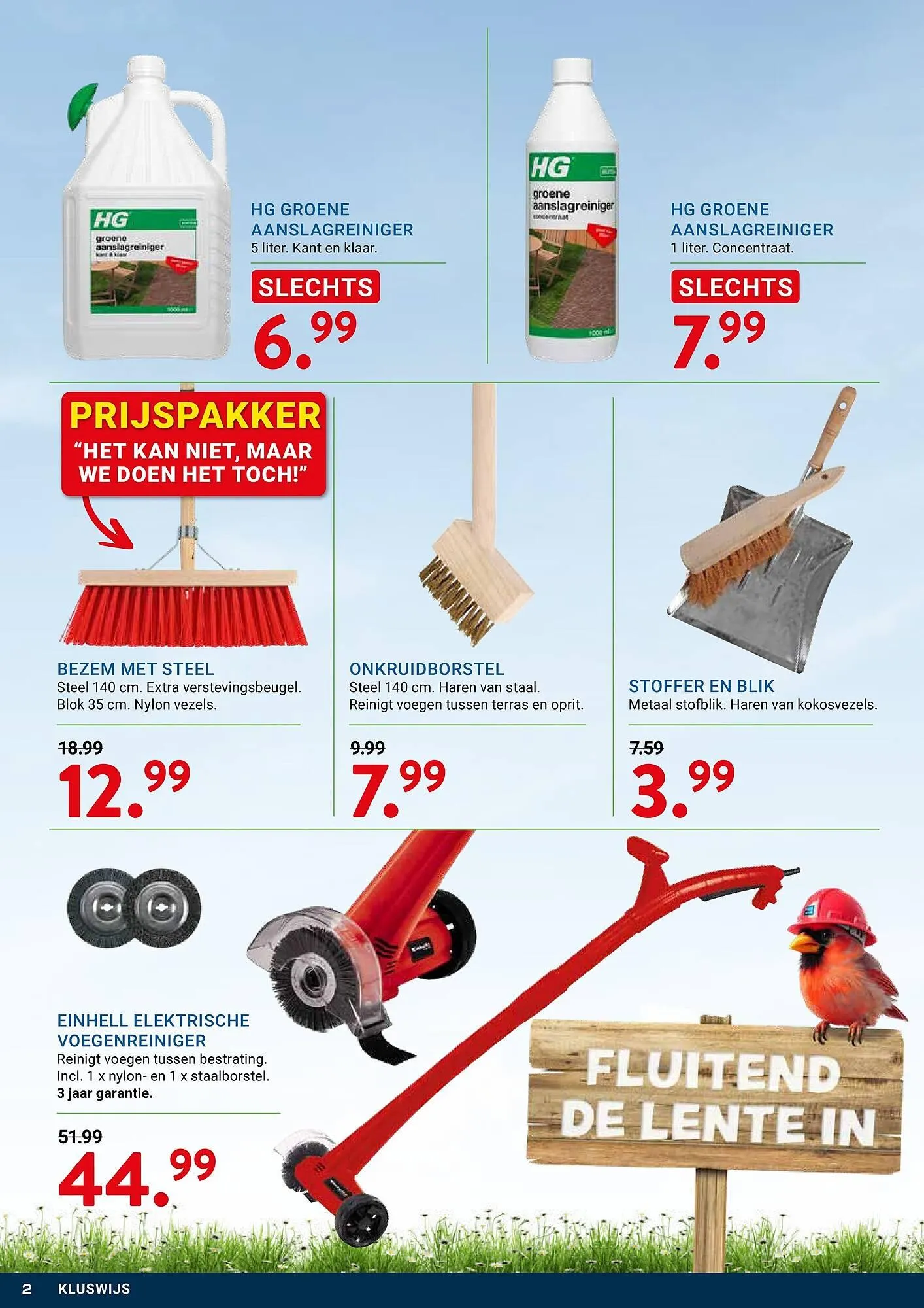 Kluswijs folder van 16 maart tot 29 maart 2026 - Folder pagina 2