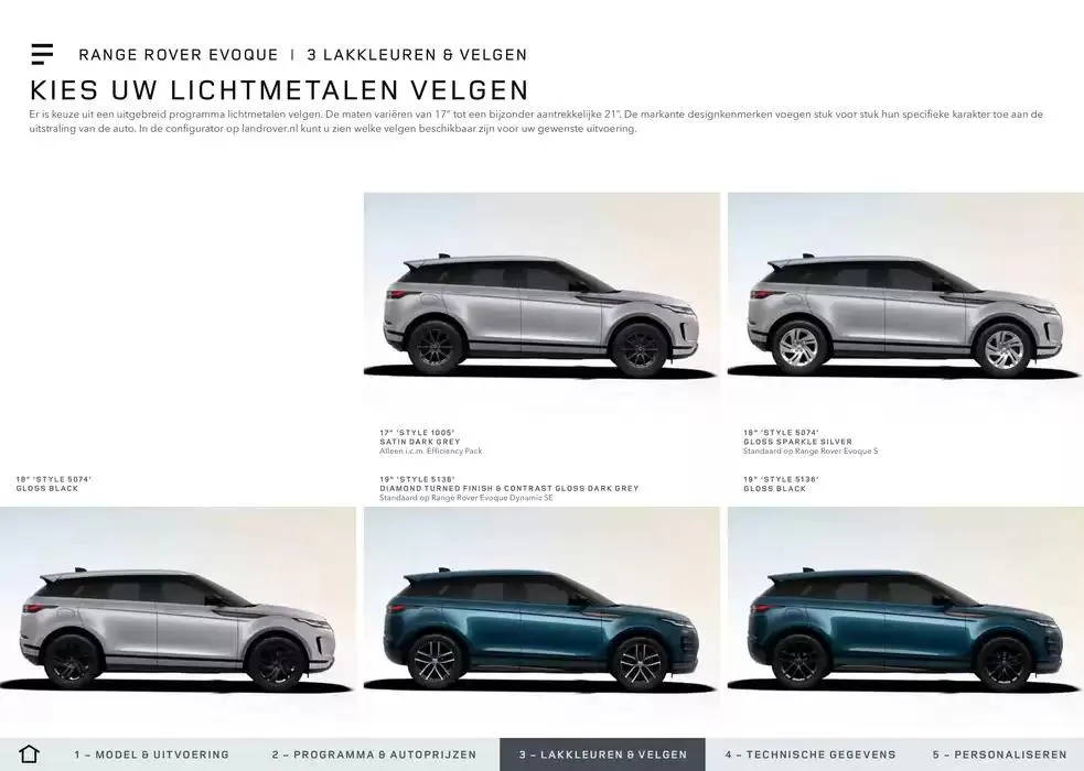 Range Rover Evoque van 20 november tot 30 juni 2025 - Folder pagina 10