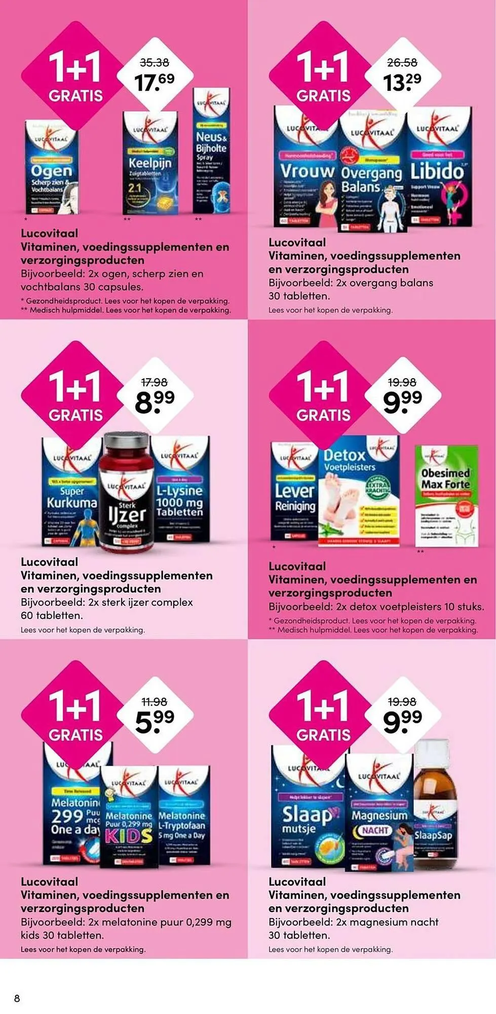 Drogisterij Visser folder van 31 maart tot 13 april 2025 - Folder pagina 8