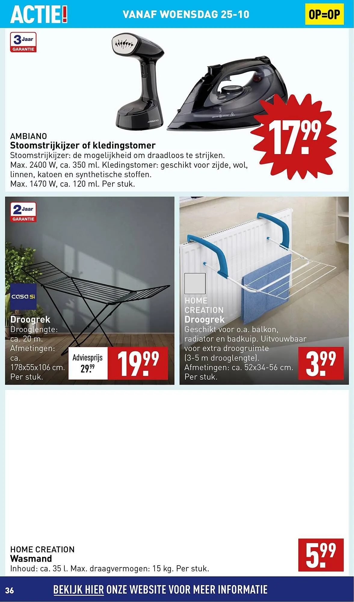 ALDI folder van 23 oktober tot 29 oktober 2023 - Folder pagina 36