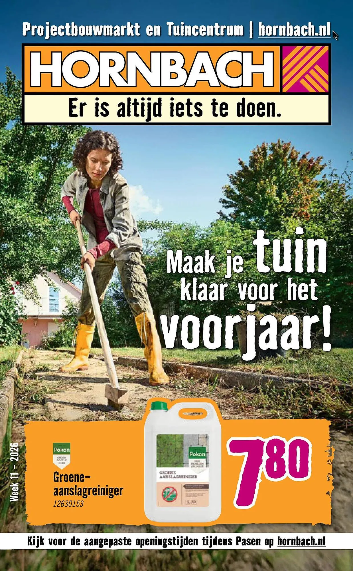 Hornbach folder van 9 maart tot 5 april 2026 - Folder pagina 1