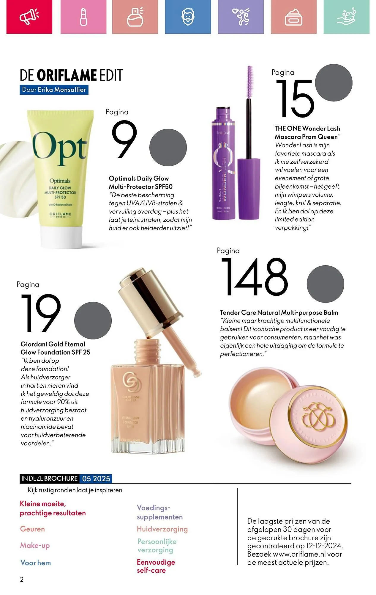Oriflame folder van 31 maart tot 19 april 2025 - Folder pagina 2