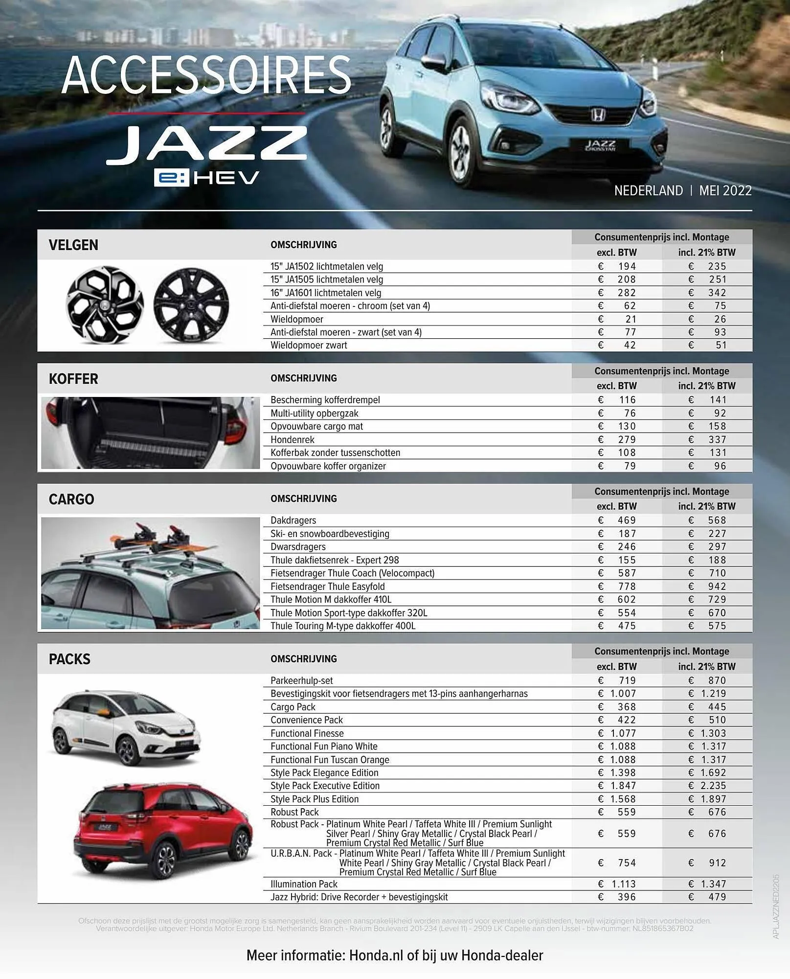 Honda jazz folder van 22 maart tot 22 maart 2024 - Folder pagina 2