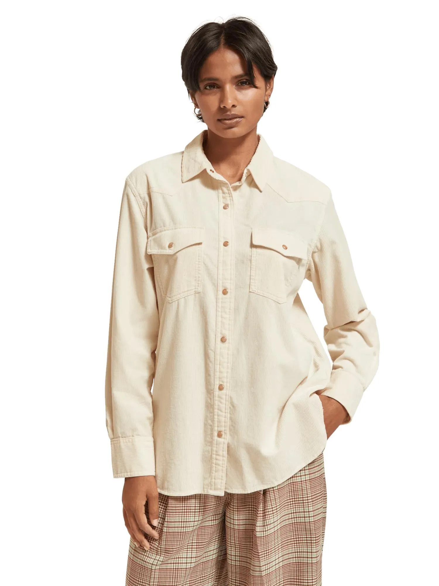 Relaxed fit Western shirt