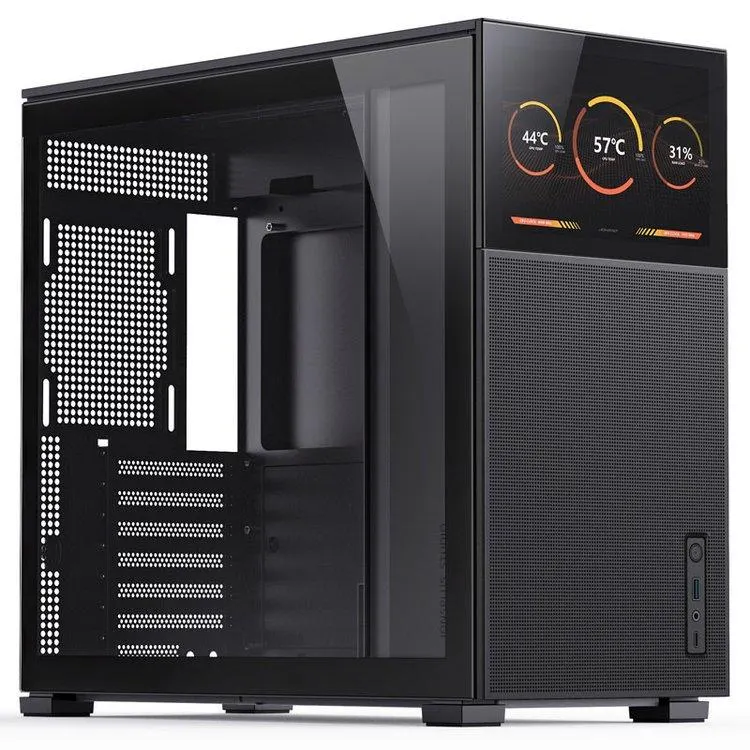 JONSBO D41 MESH Screen ATX, Tempered Glass, Zwart