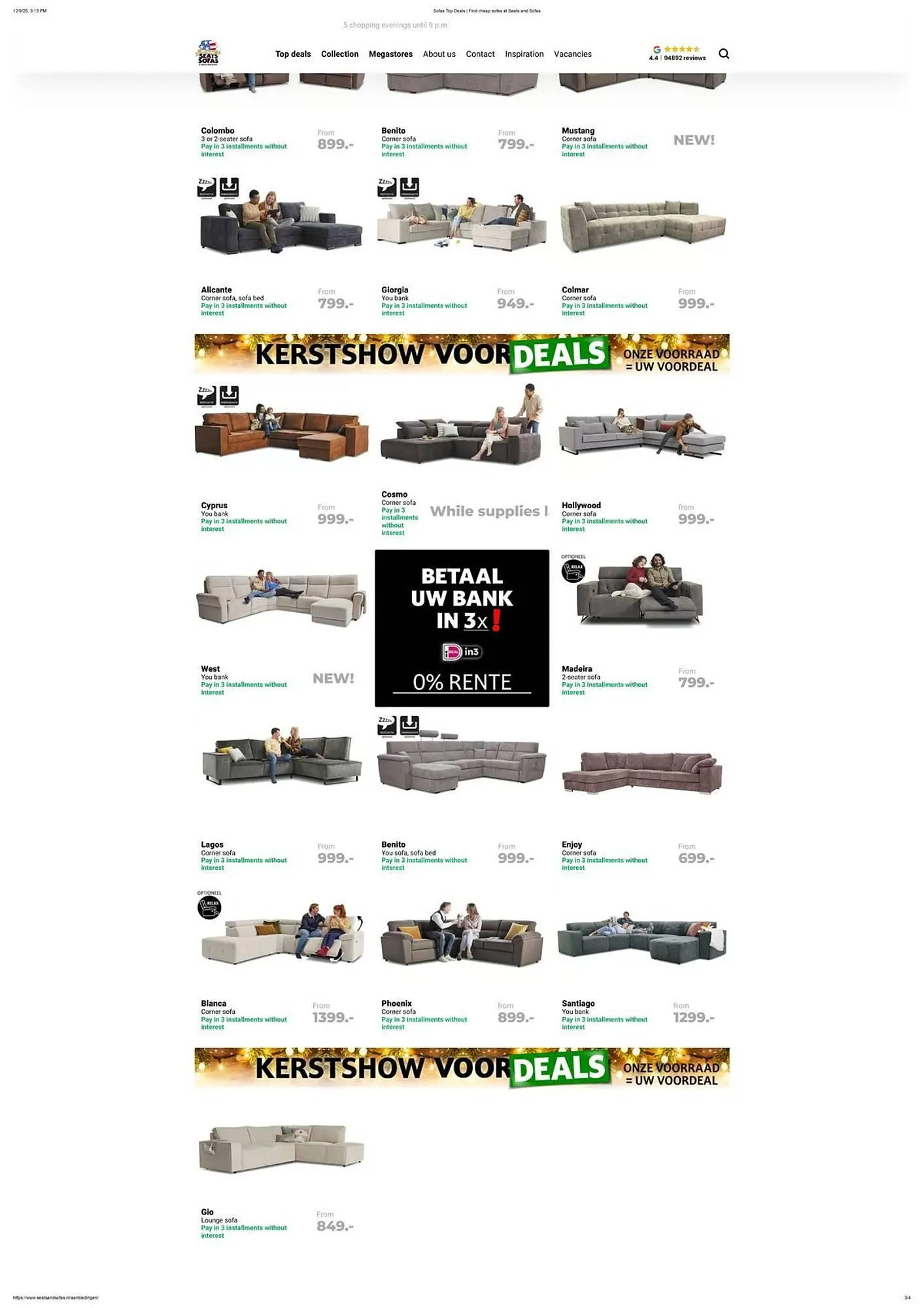 Seats and Sofas folder van 10 december tot 24 december 2025 - Folder pagina 3