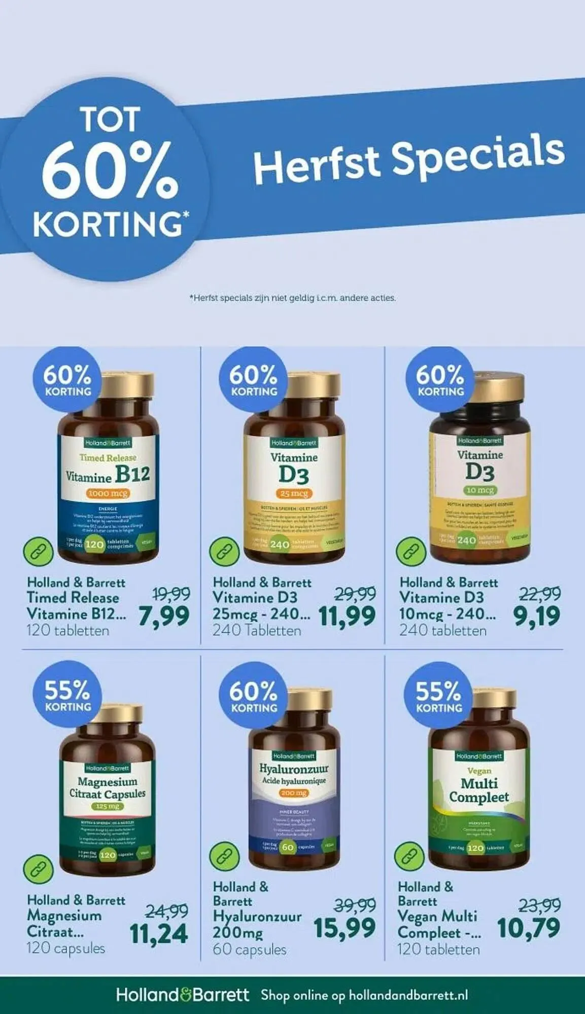 Holland & Barrett folder van 20 oktober tot 26 oktober 2025 - Folder pagina 2