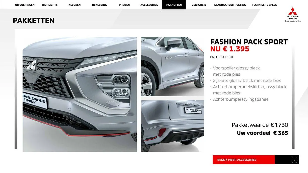Mitsubishi Eclipse Cross Phev van 24 april tot 24 april 2025 - Folder pagina 14