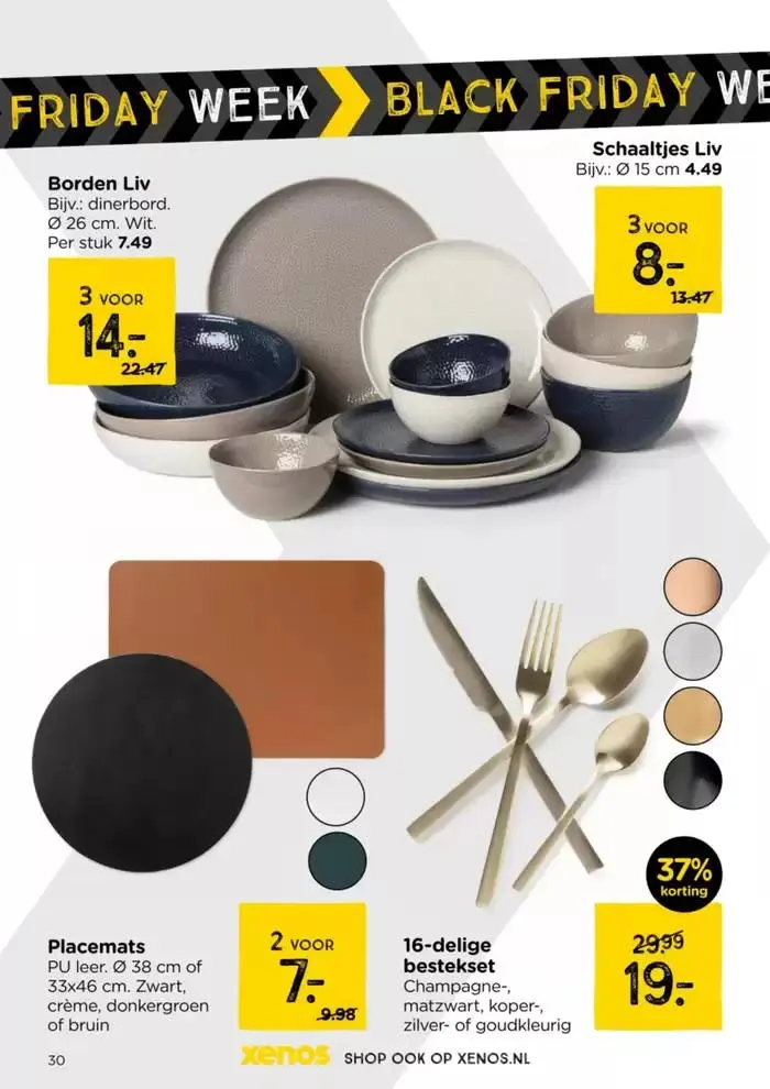 Black Friday Week van 25 november tot 1 december 2024 - folder pagina 30