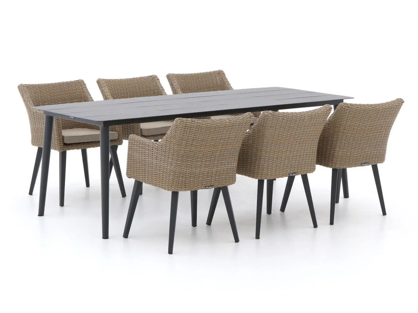 Manifesto Matese/Sora 220cm dining tuinset 7-delig