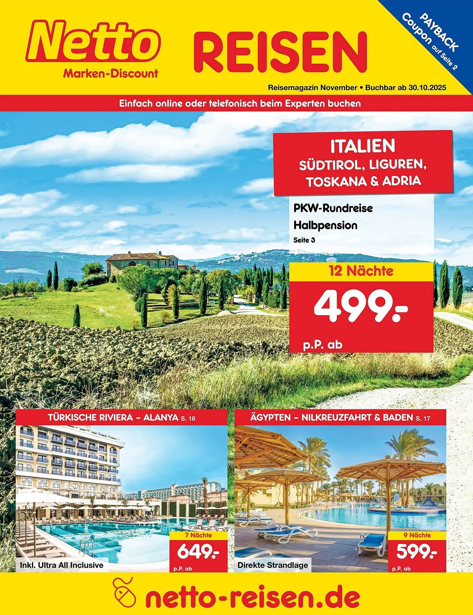 Netto Marken-Discount DE folder van 1 november tot 30 november 2025 - Folder pagina 1