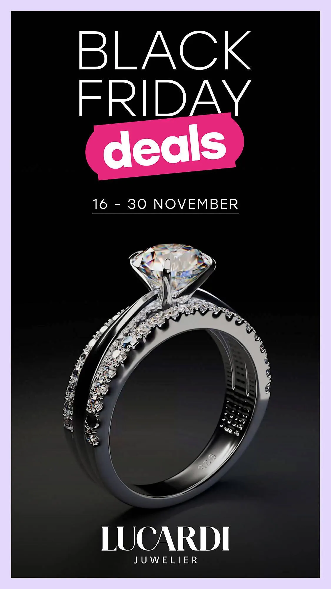 Lucardi folder van 11 november tot 30 november 2025 - Folder pagina 1