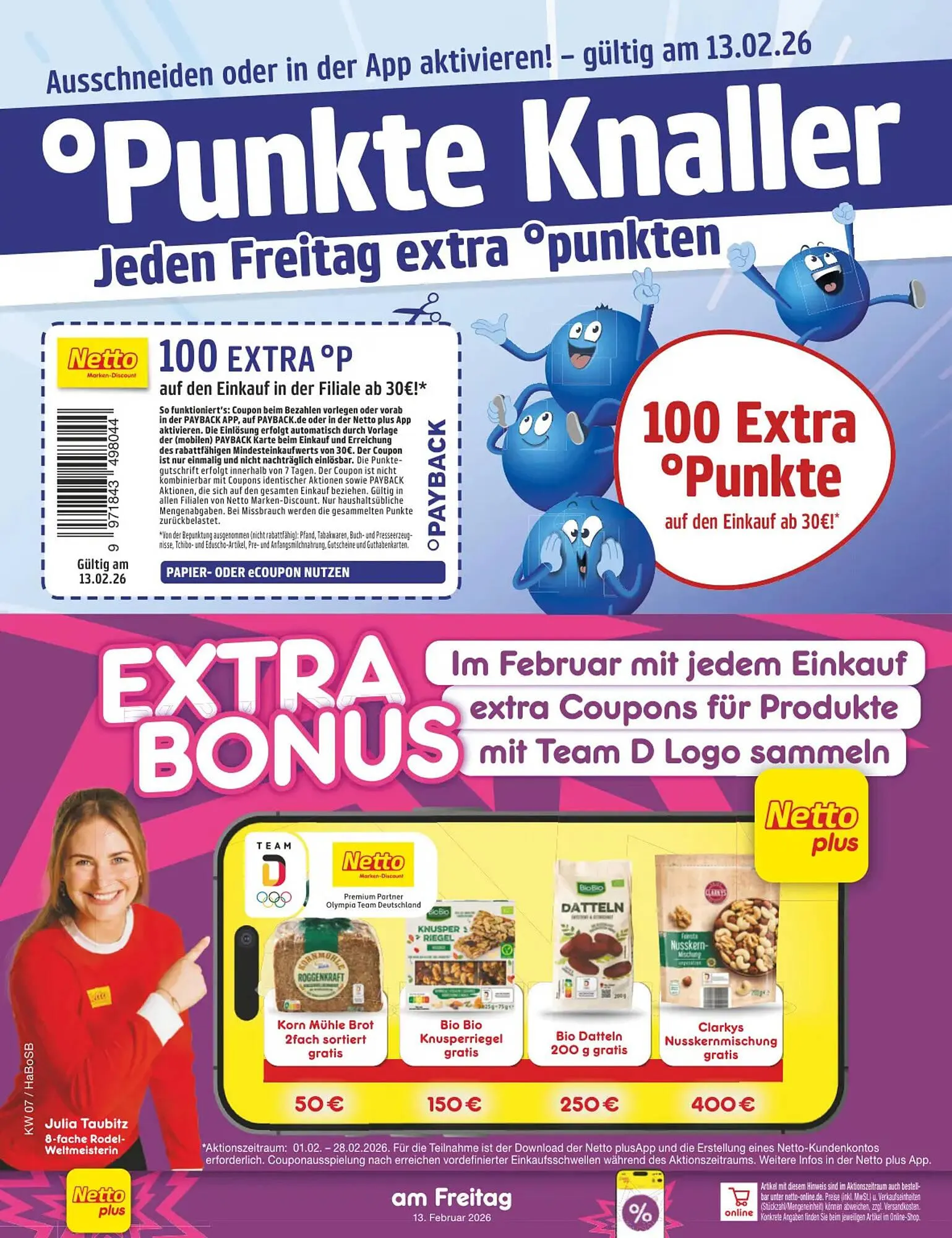Netto Marken-Discount DE folder van 9 februari tot 15 februari 2026 - Folder pagina 52