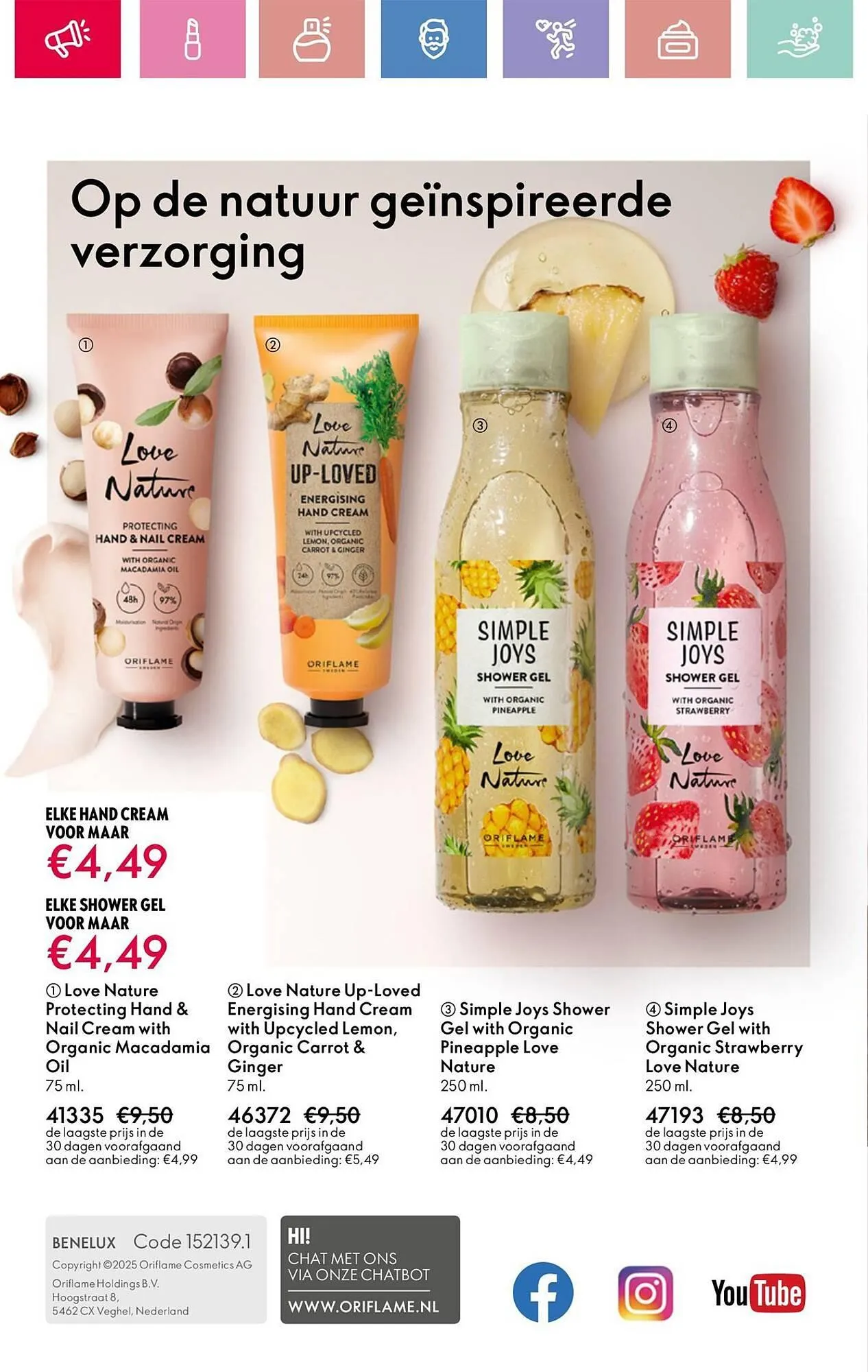 Oriflame folder van 10 maart tot 29 maart 2025 - Folder pagina 164