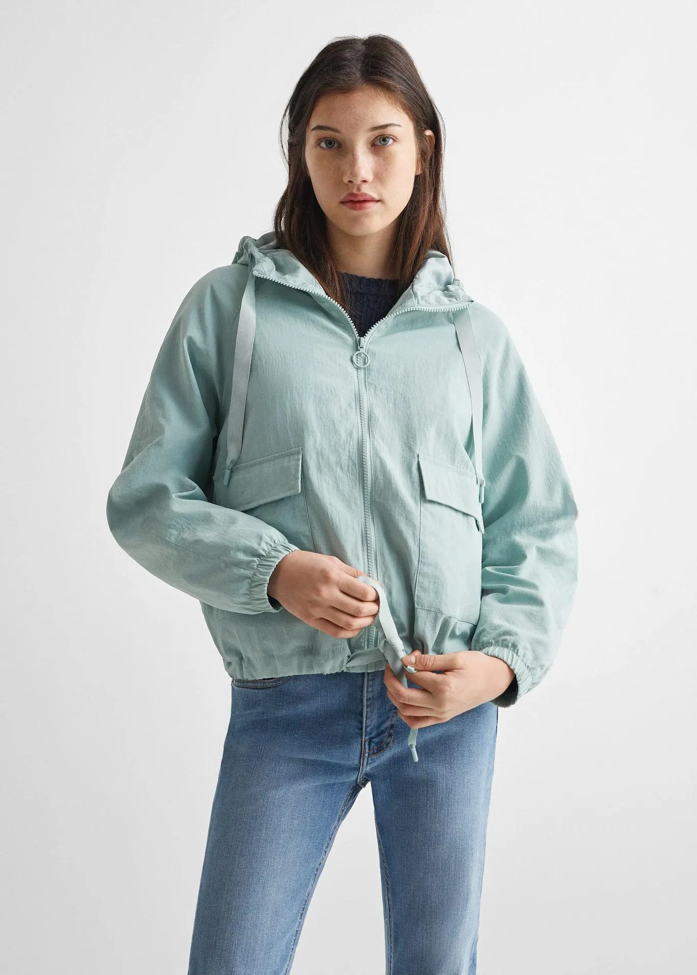 Chaqueta bolsillos ligera