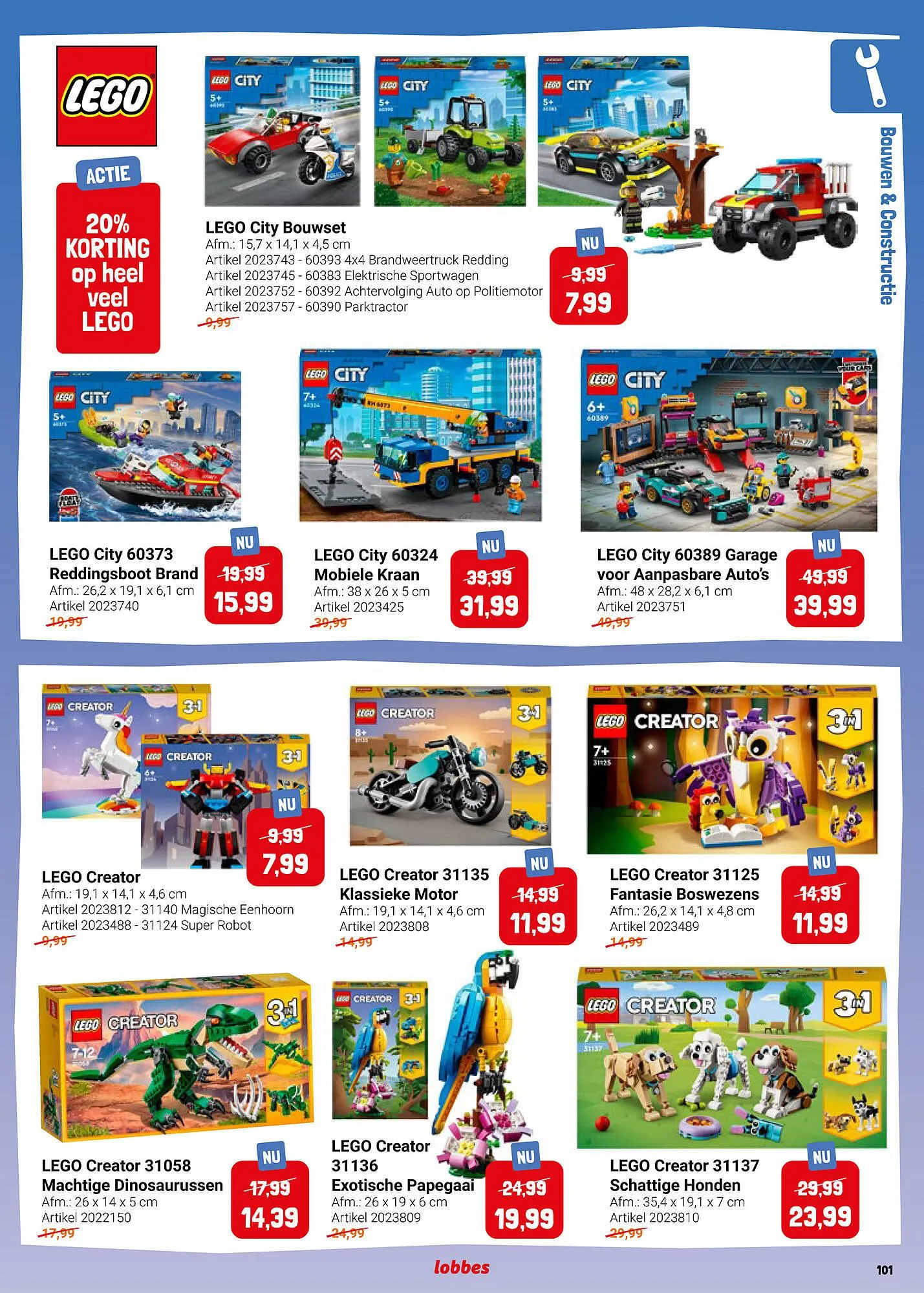 Lobbes folder van 17 september tot 31 december 2023 - Folder pagina 103