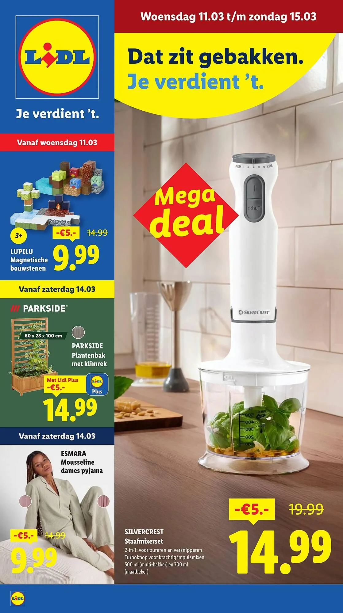 Lidl folder van 11 maart tot 14 maart 2026 - Folder pagina 1