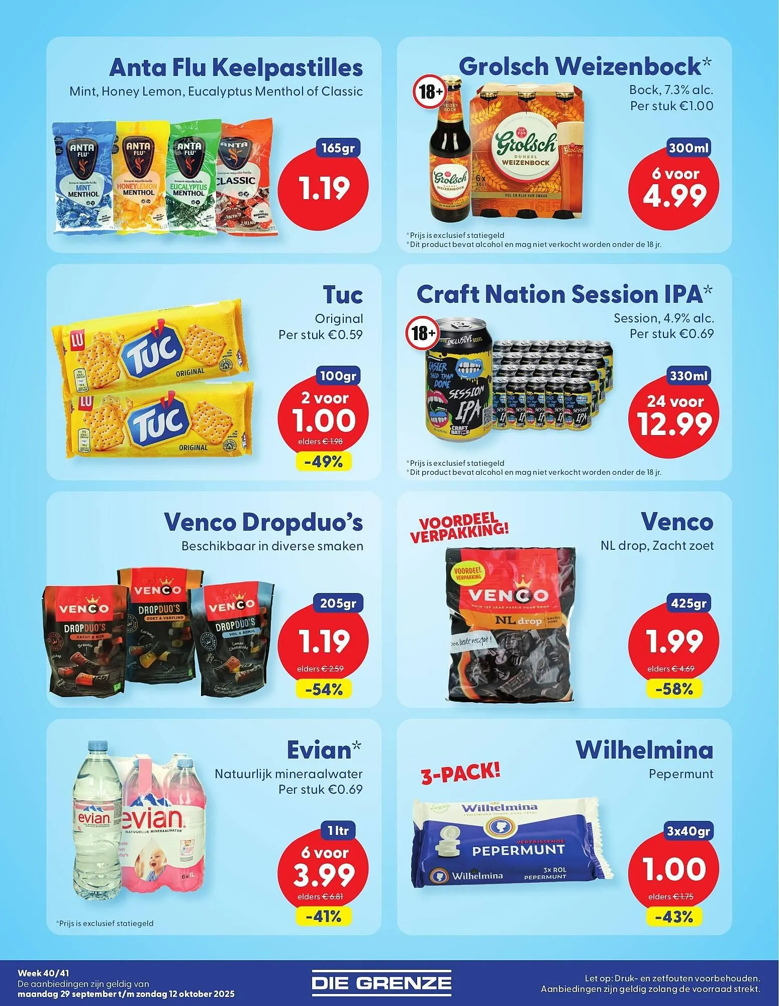 Die Grenze folder van 29 september tot 12 oktober 2025 - Folder pagina 2