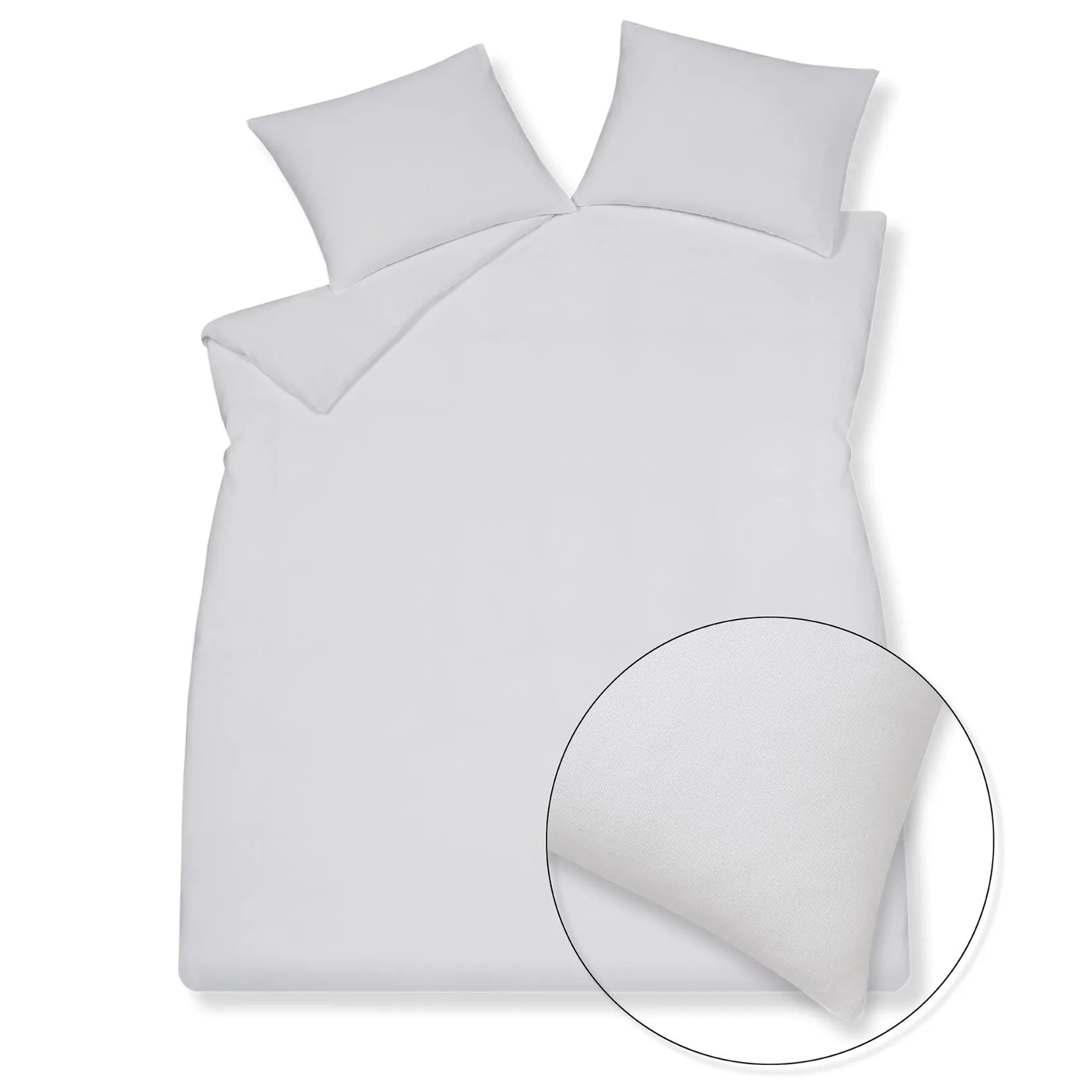 PURE 88 dekbedovertrekset | white