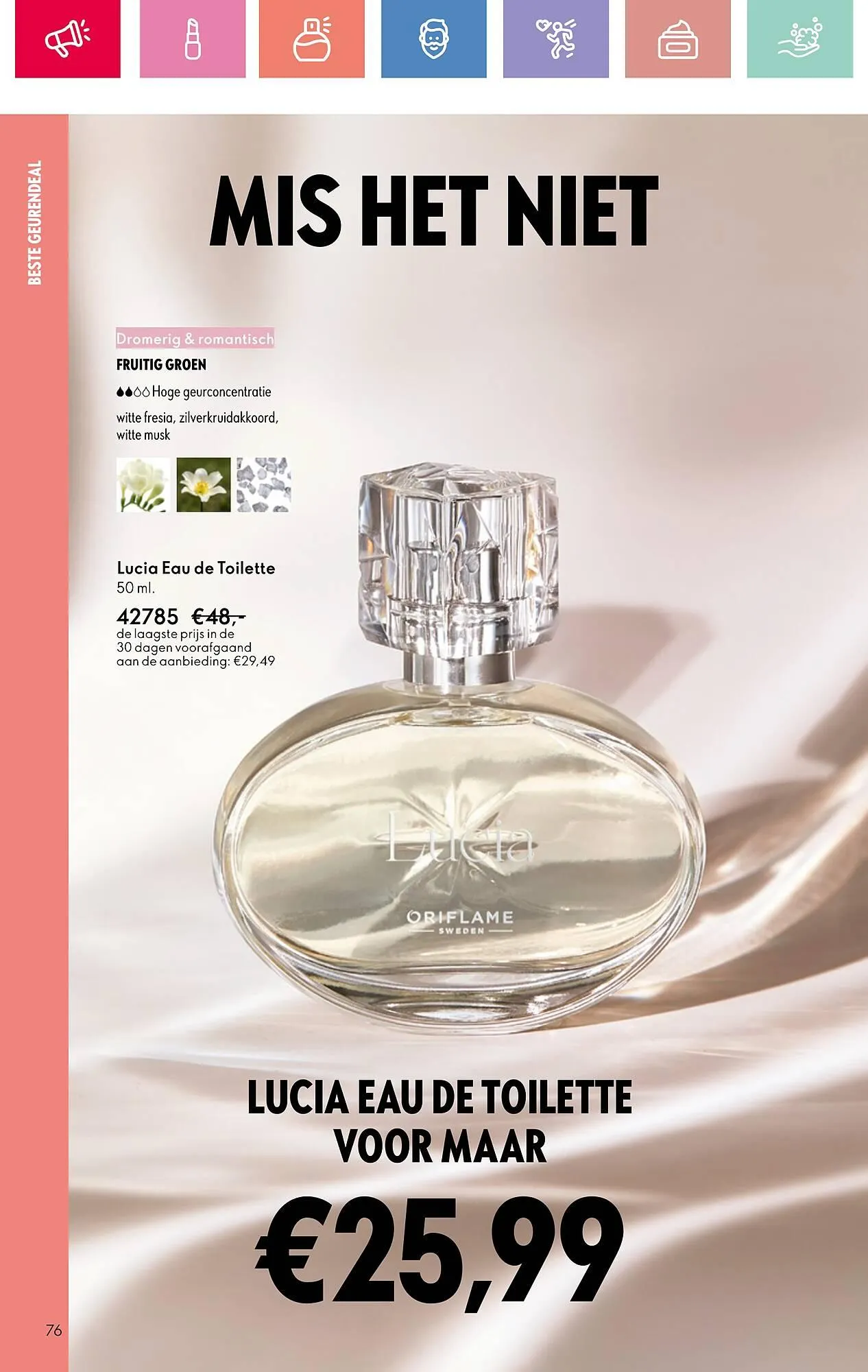 Oriflame folder van 13 juli tot 2 augustus 2025 - Folder pagina 76