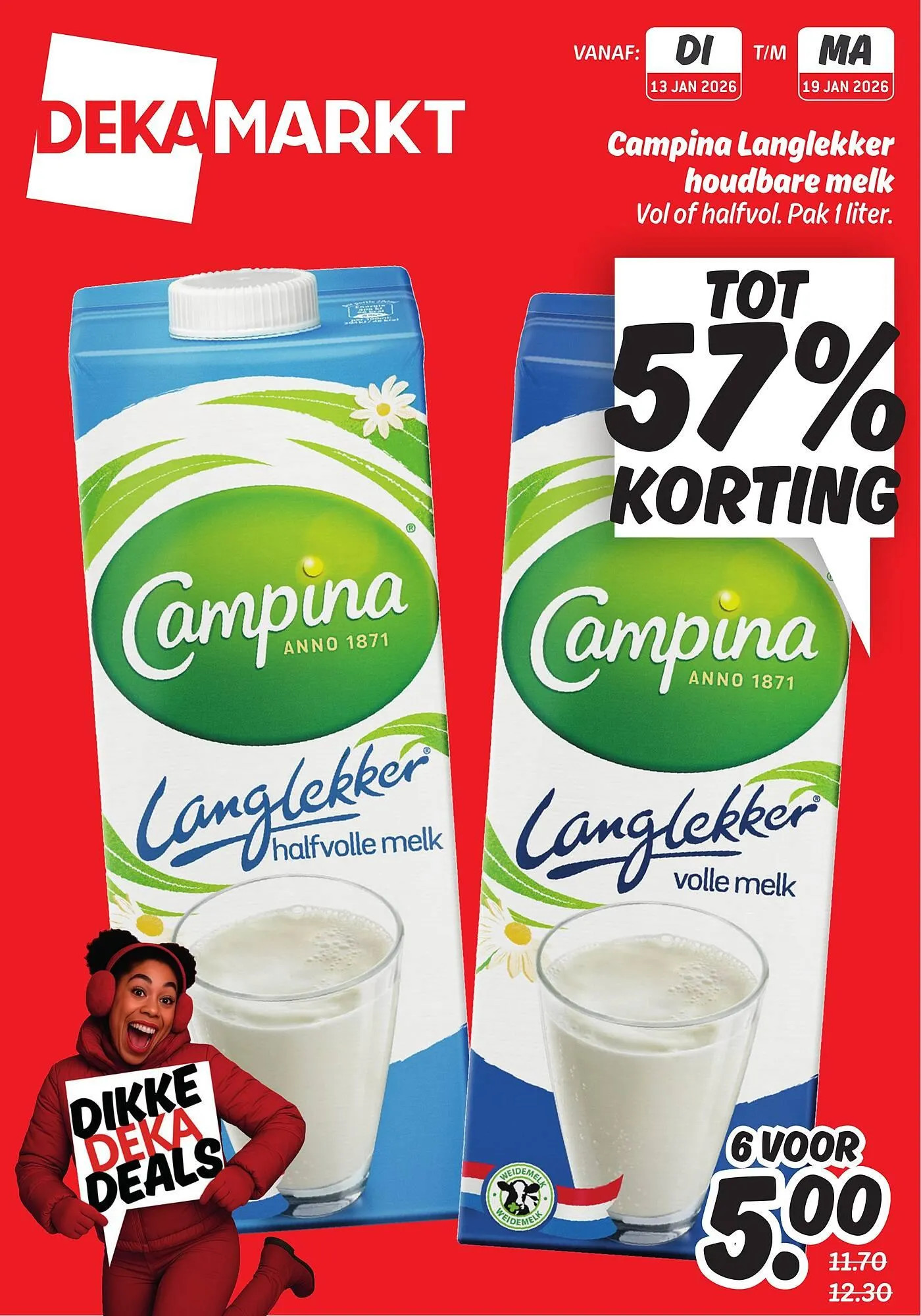 Dekamarkt folder van 13 januari tot 19 januari 2026 - Folder pagina 1