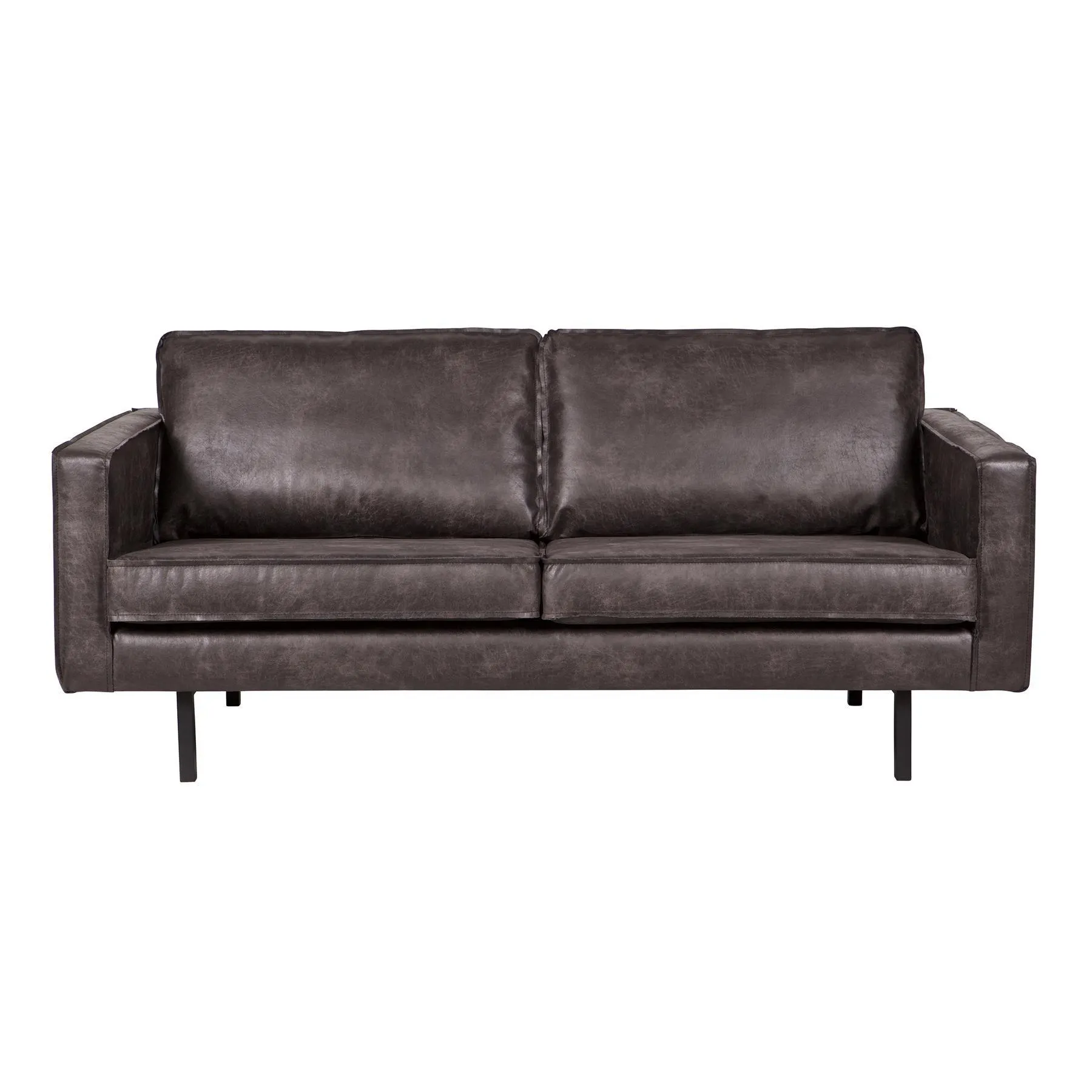 BePureHome Rodeo 2,5-zitsbank - Leder Zwart