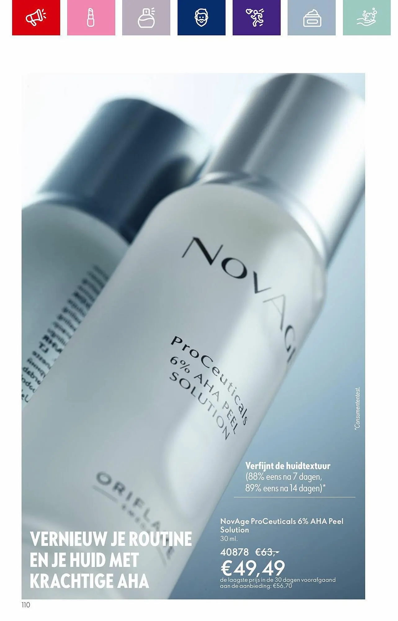 Oriflame folder van 22 augustus tot 12 september 2023 - Folder pagina 110