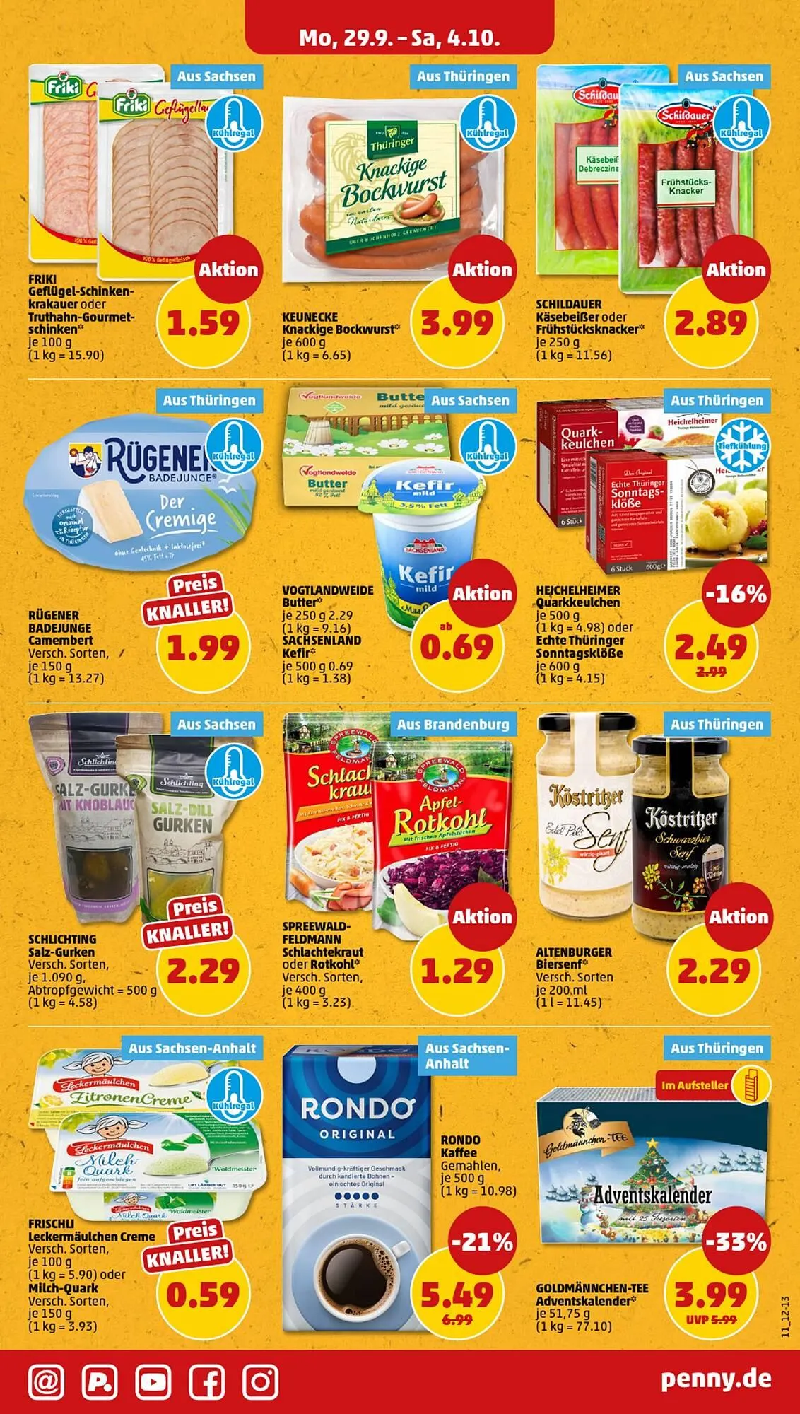 PENNY DE folder van 29 september tot 4 oktober 2025 - Folder pagina 13