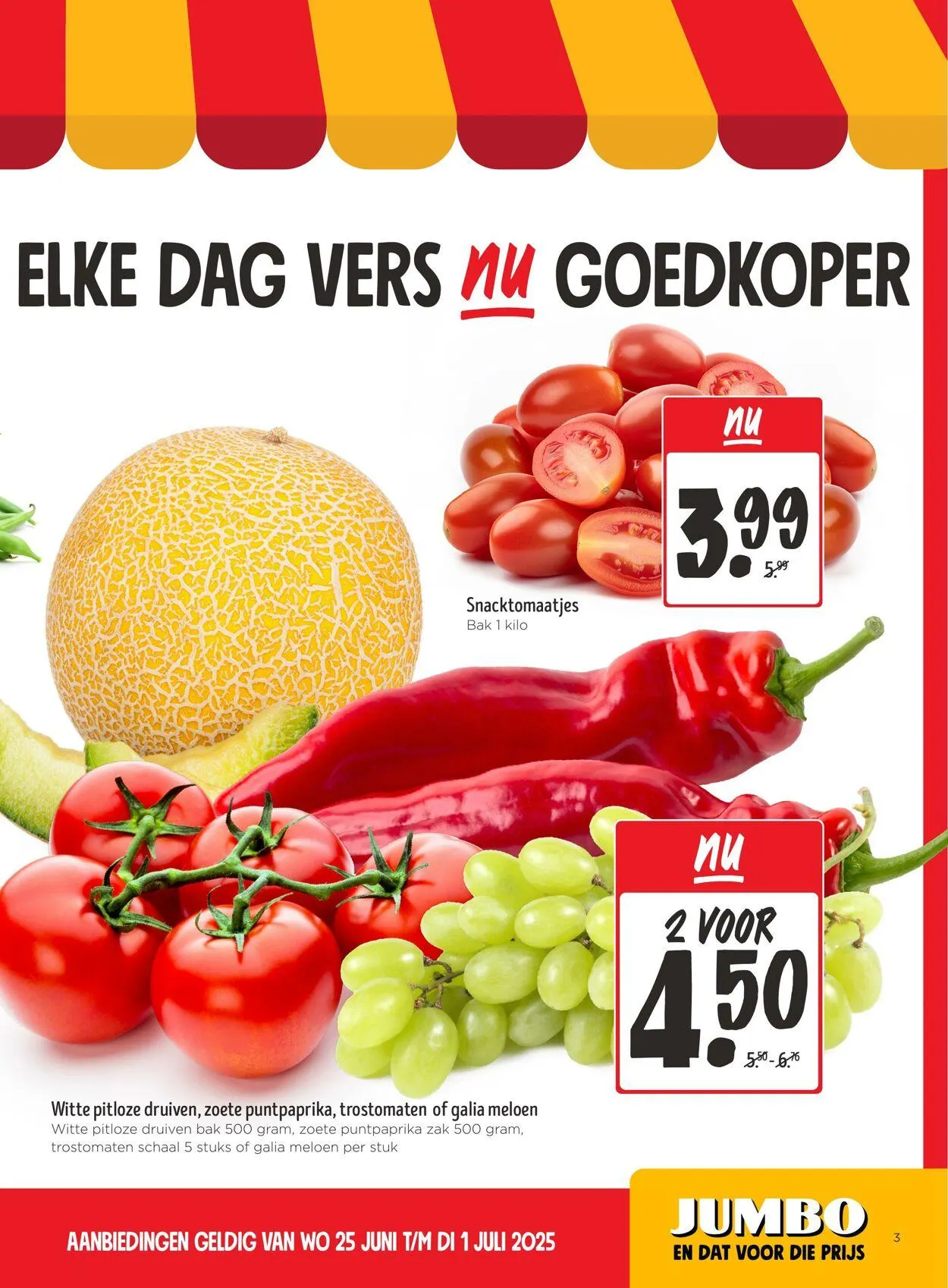 Jumbo Actuele folder van 25 juni tot 1 juli 2025 - Folder pagina 3