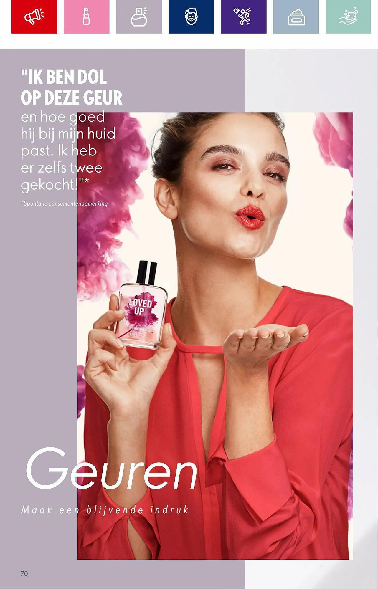 Oriflame folder van 12 september tot 3 oktober 2023 - Folder pagina 70
