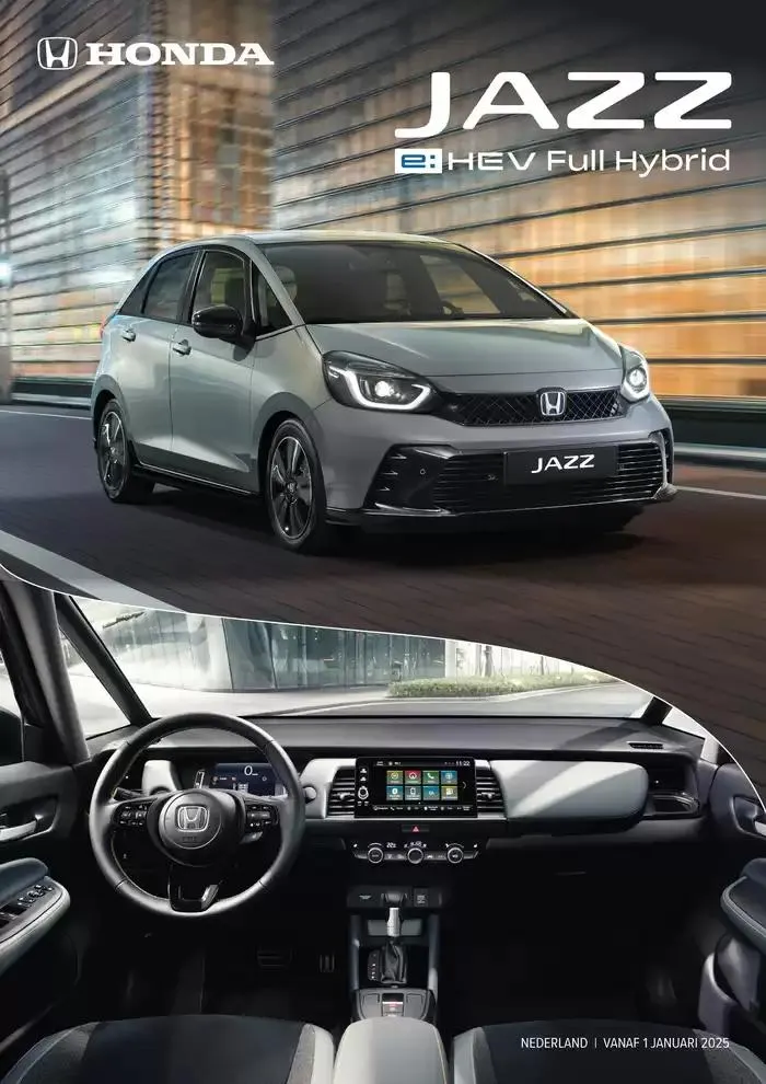Honda Jazz e:HEV — Prijslijst - 1