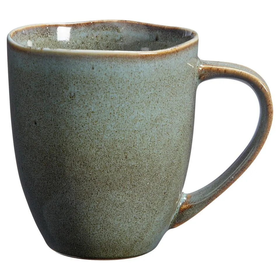 Mok met oor Glaze Groen