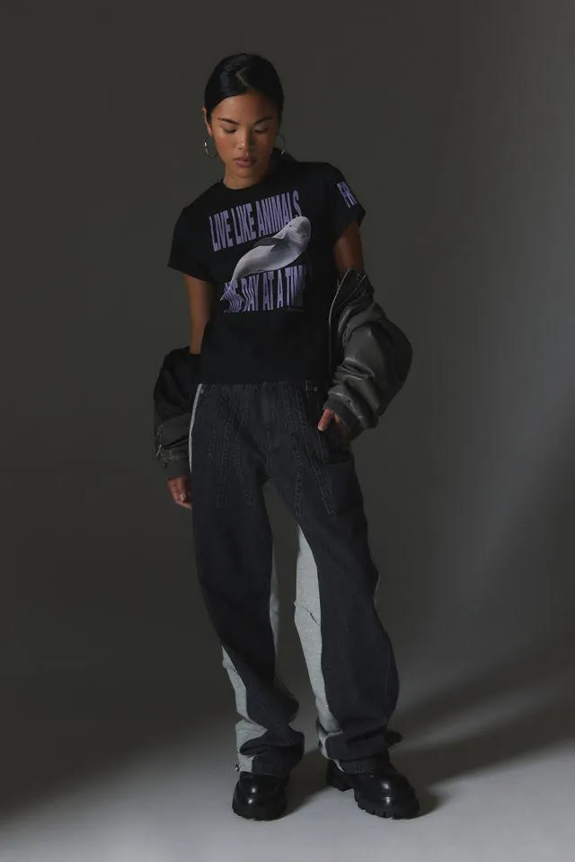 Private Policy Live Like Animals Graphic Tee