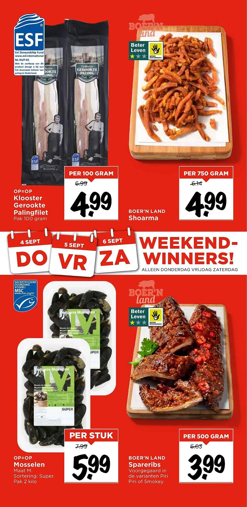 Vomar folder van 31 augustus tot 6 september 2025 - Folder pagina 43