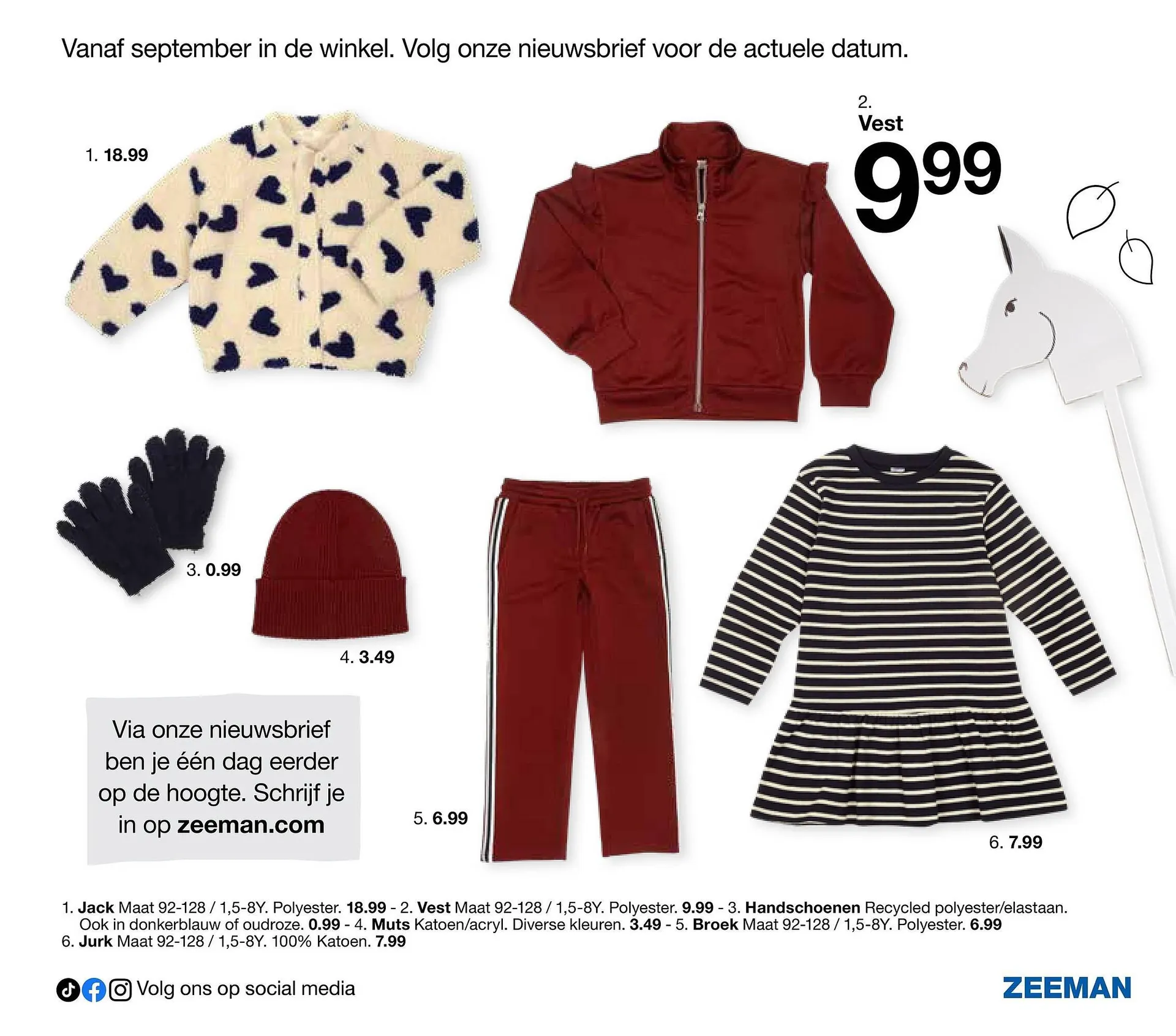 Zeeman folder van 8 augustus tot 31 december 2025 - Folder pagina 33