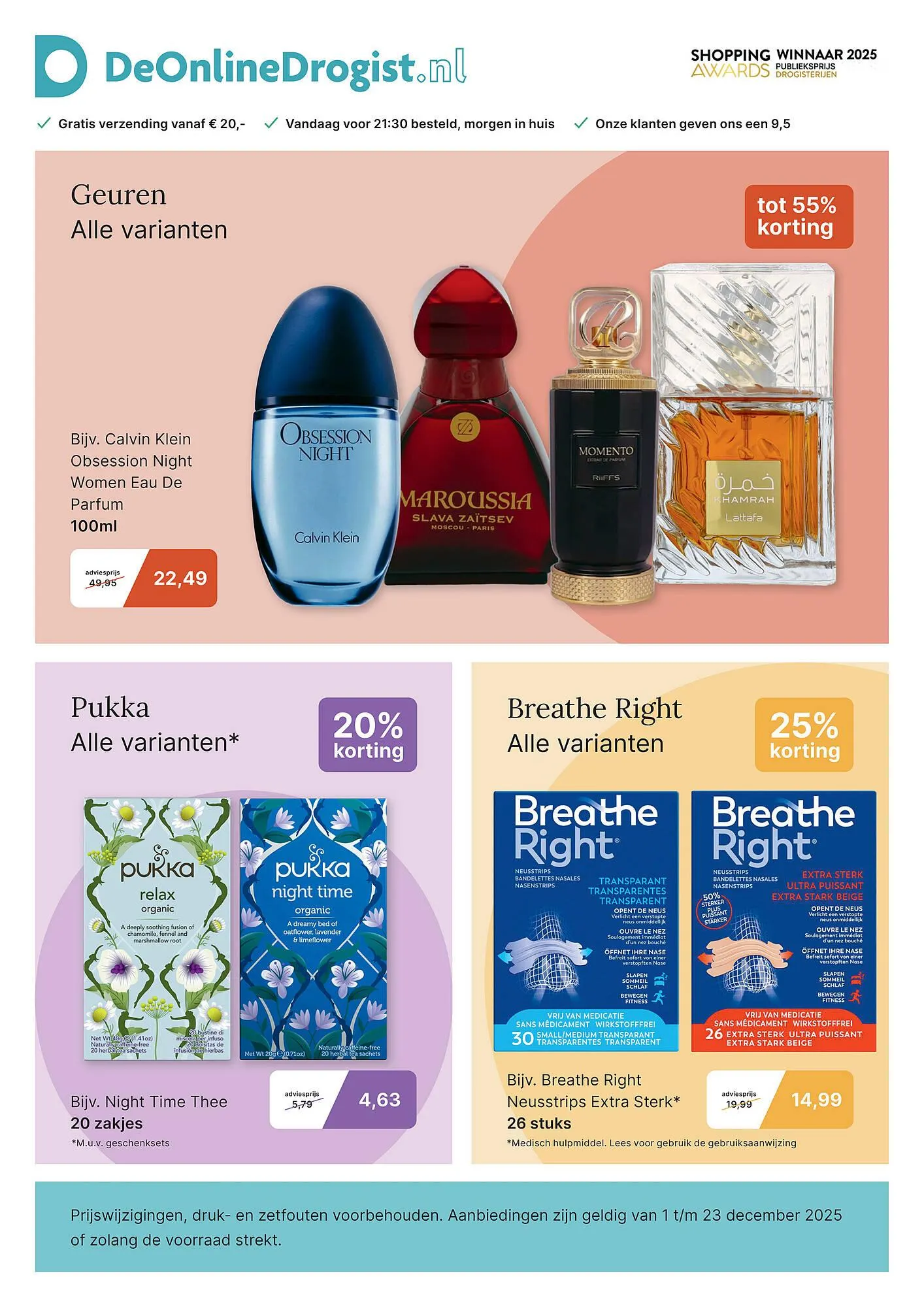De Online Drogist folder van 1 december tot 7 december 2025 - Folder pagina 12
