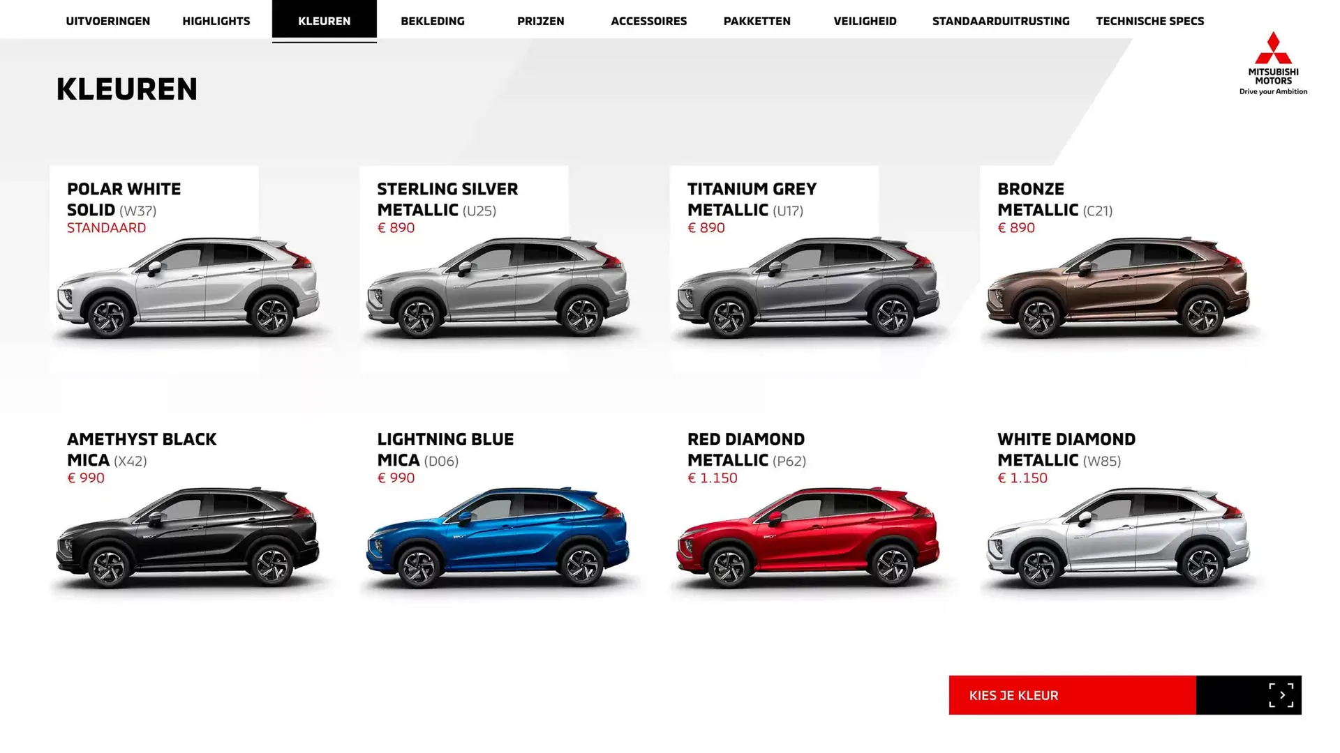 Mitsubishi folder van 25 december tot 25 december 2025 - Folder pagina 8