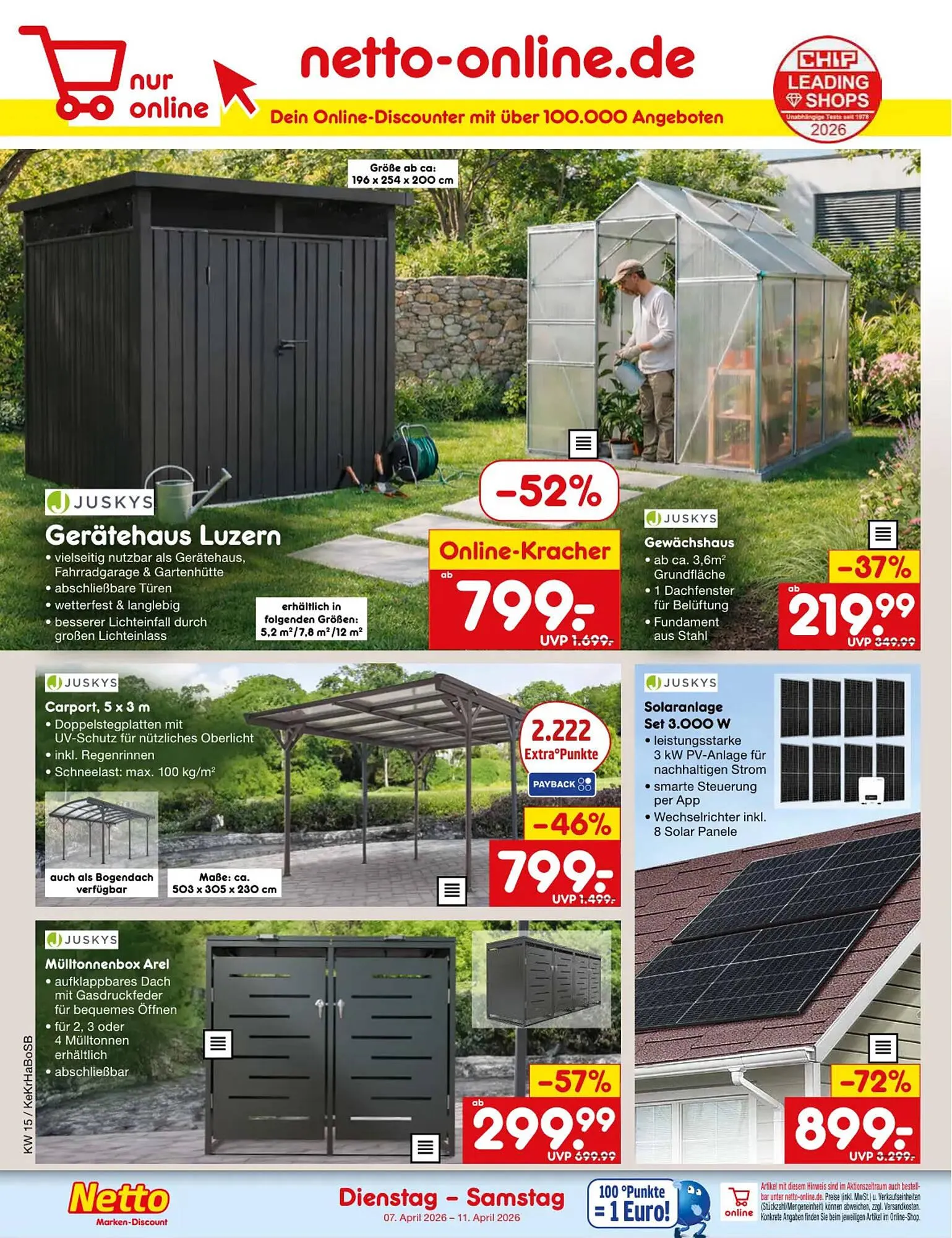 Netto Marken-Discount DE folder van 7 april tot 11 april 2026 - Folder pagina 46