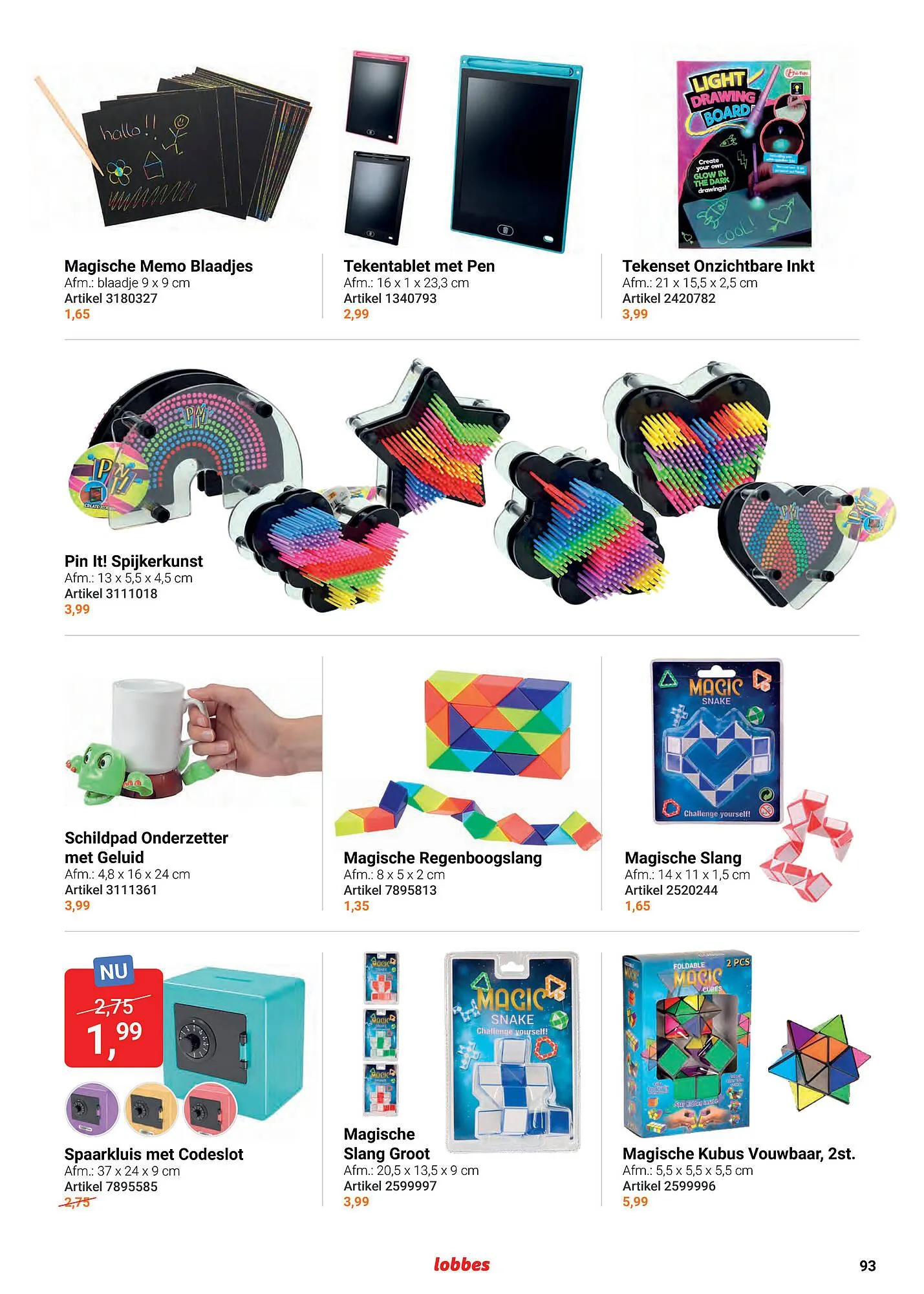 Lobbes folder van 5 september tot 5 december 2025 - Folder pagina 95